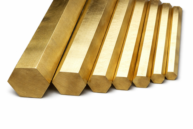 Шестигранник латунный