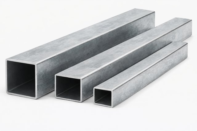 Трубы электросварные оцинкованные квадратные 15*1